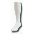 White Sanitary Tube Baseball Socks (7-11 Medium)